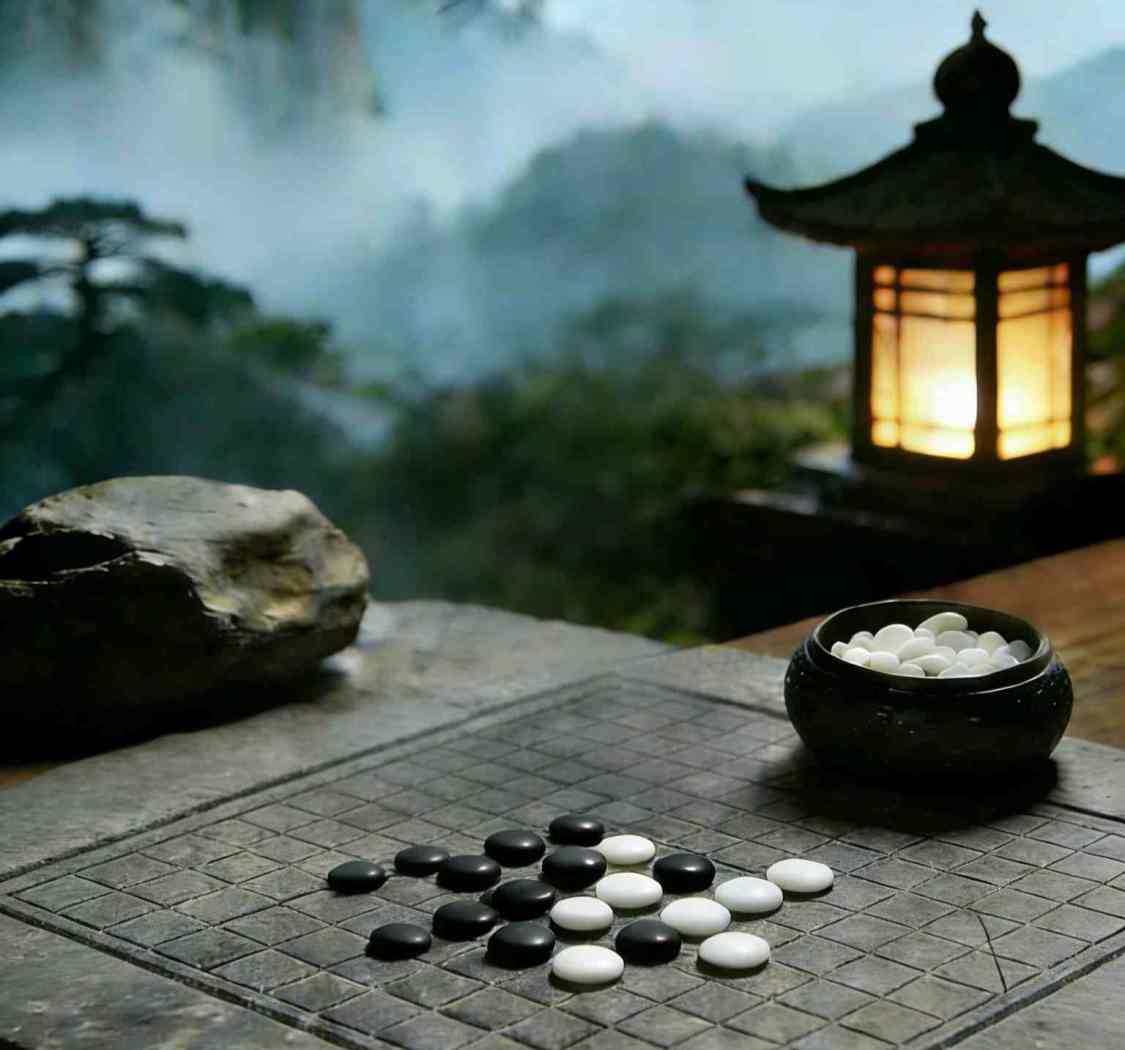 世事如棋，局局新；心若明镜，时时清。